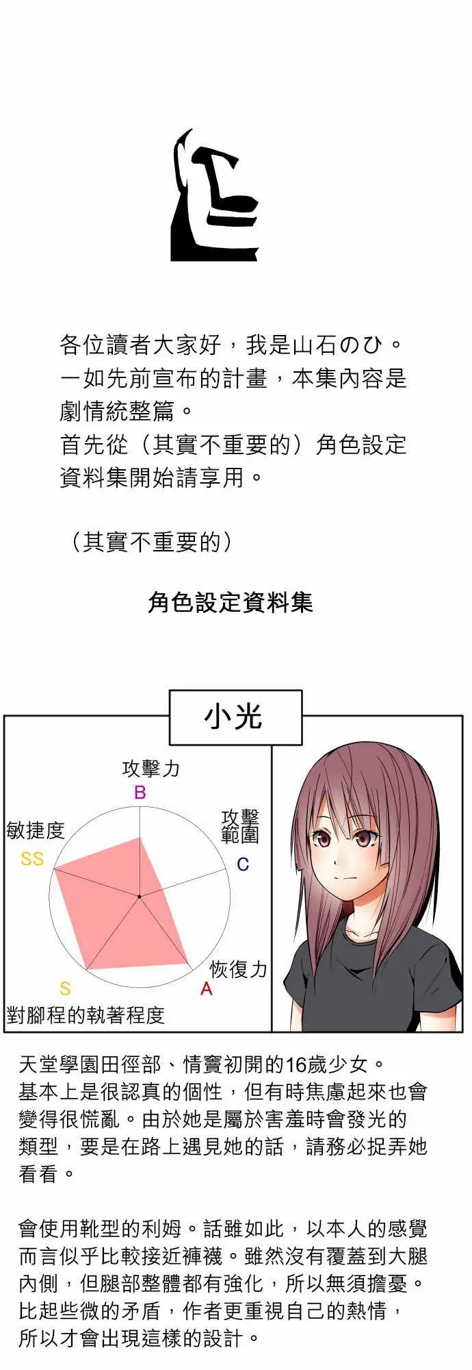 可爱兵器No.1~74某摩埃石像的报告