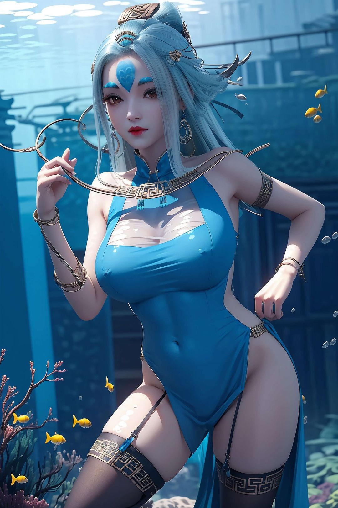 [AI绘画]国漫女主-苏檀儿.媚儿.圣采儿.奉眠.宋嫣.方清雪.柳菲.流风霜.白龙.荷光者.陈樱儿.韩月.须灵犀v3第05话