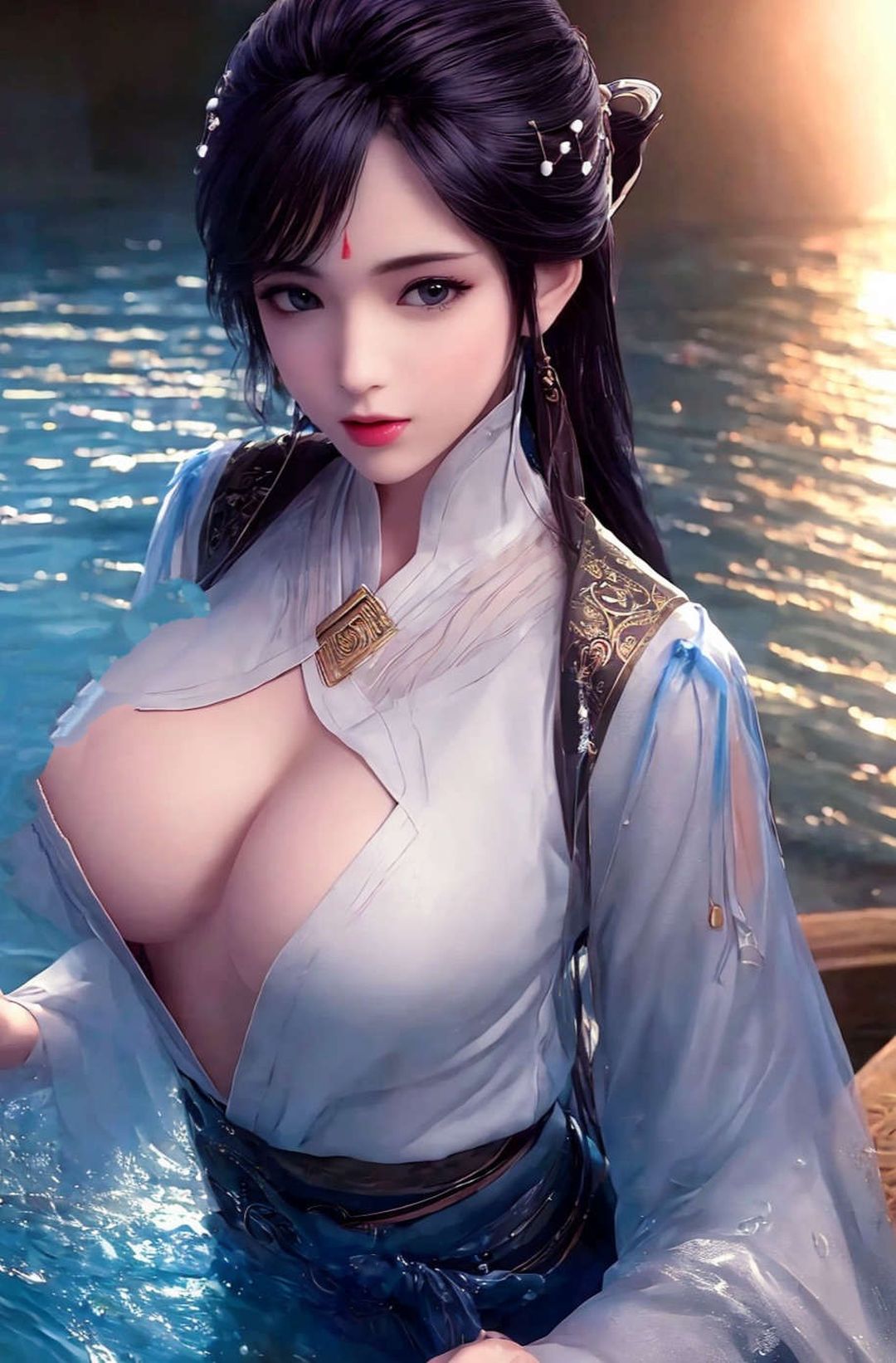 [AI绘画]国漫女主-苏檀儿.媚儿.圣采儿.奉眠.宋嫣.方清雪.柳菲.流风霜.白龙.荷光者.陈樱儿.韩月.须灵犀v3第12话-最终话