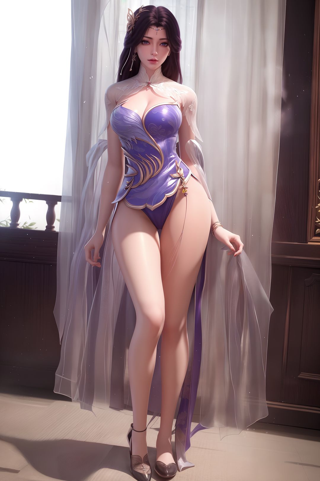 [AI绘画]国漫女主.姜立.云曦.元瑶.南宫婉.妍丽.媚儿.方清雪.李寒衣.流风霜.狠人大帝.红凰.白冰岚第02话