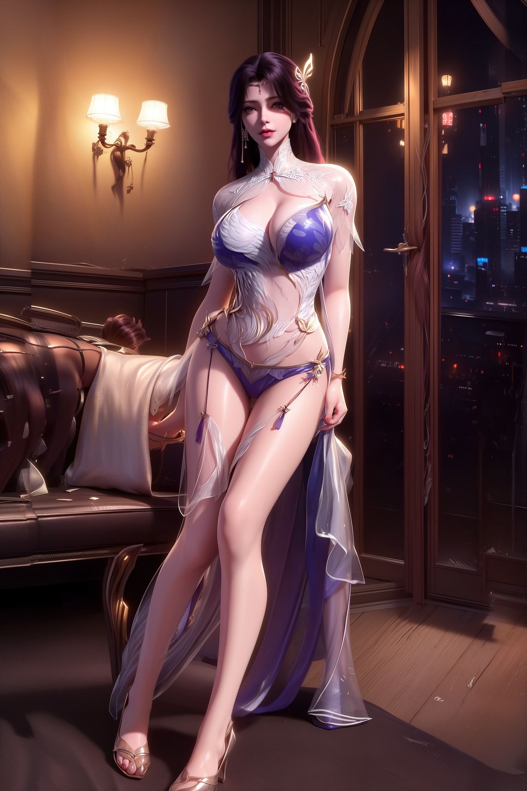 [AI绘画]国漫女主.姜立.云曦.元瑶.南宫婉.妍丽.媚儿.方清雪.李寒衣.流风霜.狠人大帝.红凰.白冰岚第03话