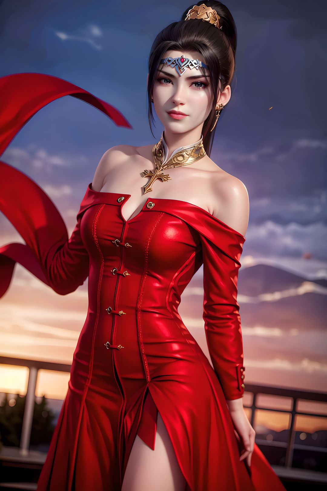 [AI绘画]国漫女主.姜立.云曦.元瑶.南宫婉.妍丽.媚儿.方清雪.李寒衣.流风霜.狠人大帝.红凰.白冰岚第08话