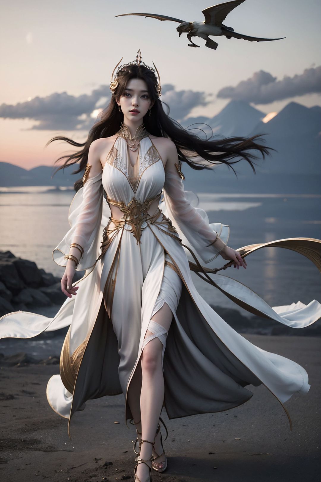 [AI绘画]国漫女主.姜立.云曦.元瑶.南宫婉.妍丽.媚儿.方清雪.李寒衣.流风霜.狠人大帝.红凰.白冰岚第09话