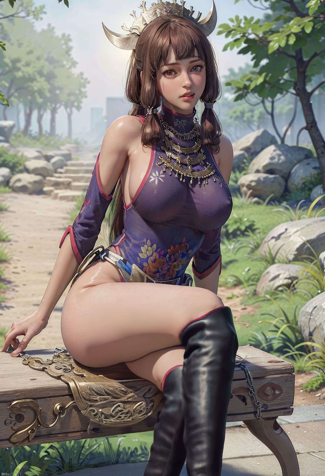 [AI绘画]国漫女主-将臣.姬凝霜.焰灵姬.云韵.天狐仙子.小舞.月姬.波赛西.海女斗罗.美杜莎.若林.熏儿.蚩梦.鹤追第10话