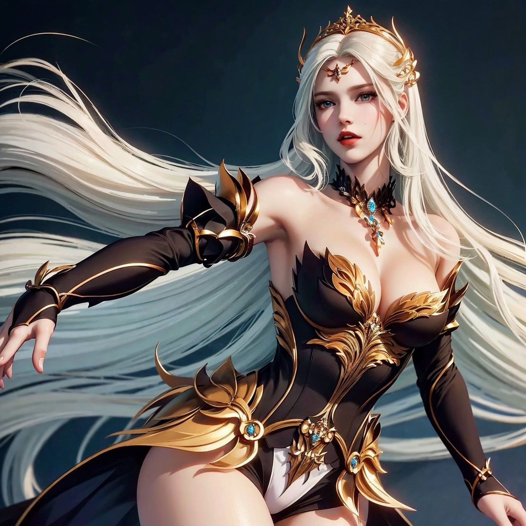 [AI绘画]国漫斗罗大陆女主-小舞.千仞雪.白沈香.胡列娜.波赛西.朱竹清.宁荣荣.阿银第07话