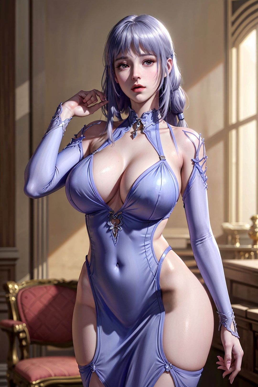 [AI绘画]国漫斗罗大陆女主-小舞.千仞雪.白沈香.胡列娜.波赛西.朱竹清.宁荣荣.阿银第09话