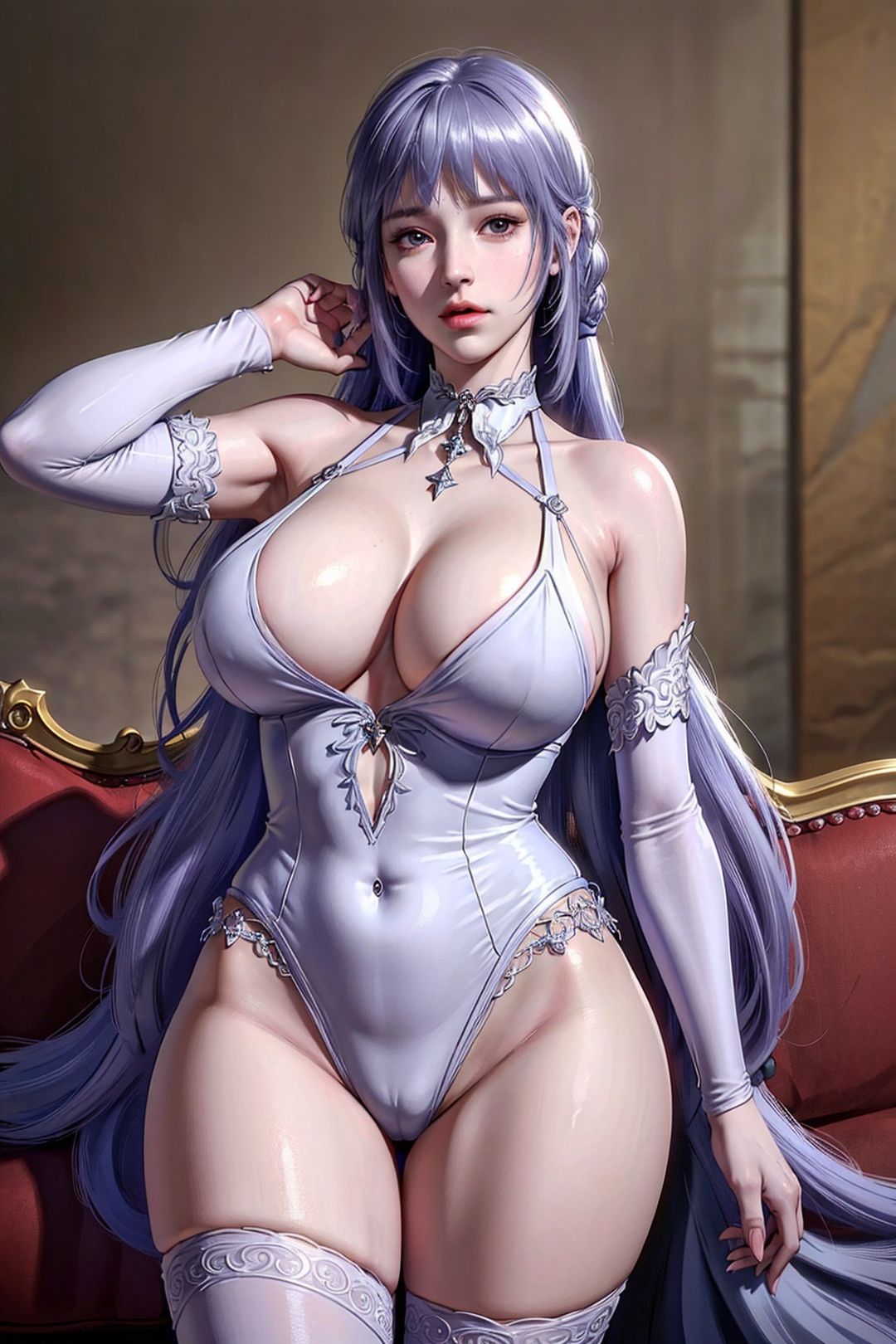 [AI绘画]国漫斗罗大陆女主-小舞.千仞雪.白沈香.胡列娜.波赛西.朱竹清.宁荣荣.阿银第10话