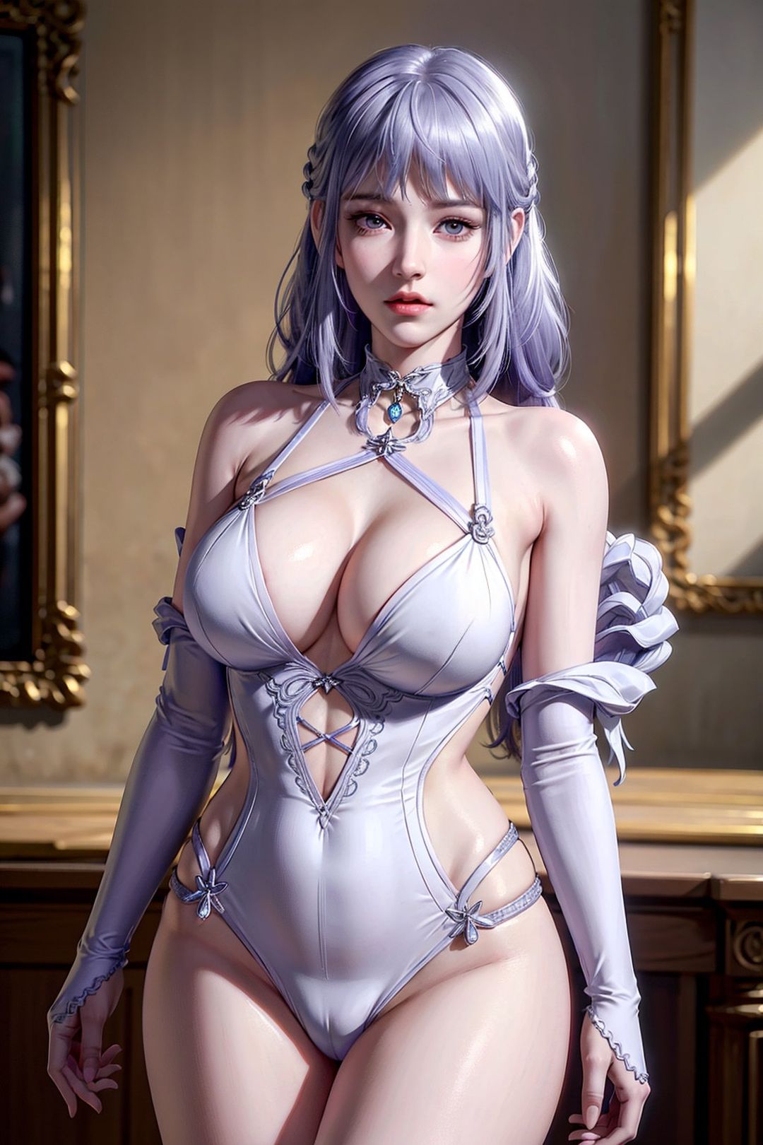 [AI绘画]国漫斗罗大陆女主-小舞.千仞雪.白沈香.胡列娜.波赛西.朱竹清.宁荣荣.阿银第10话