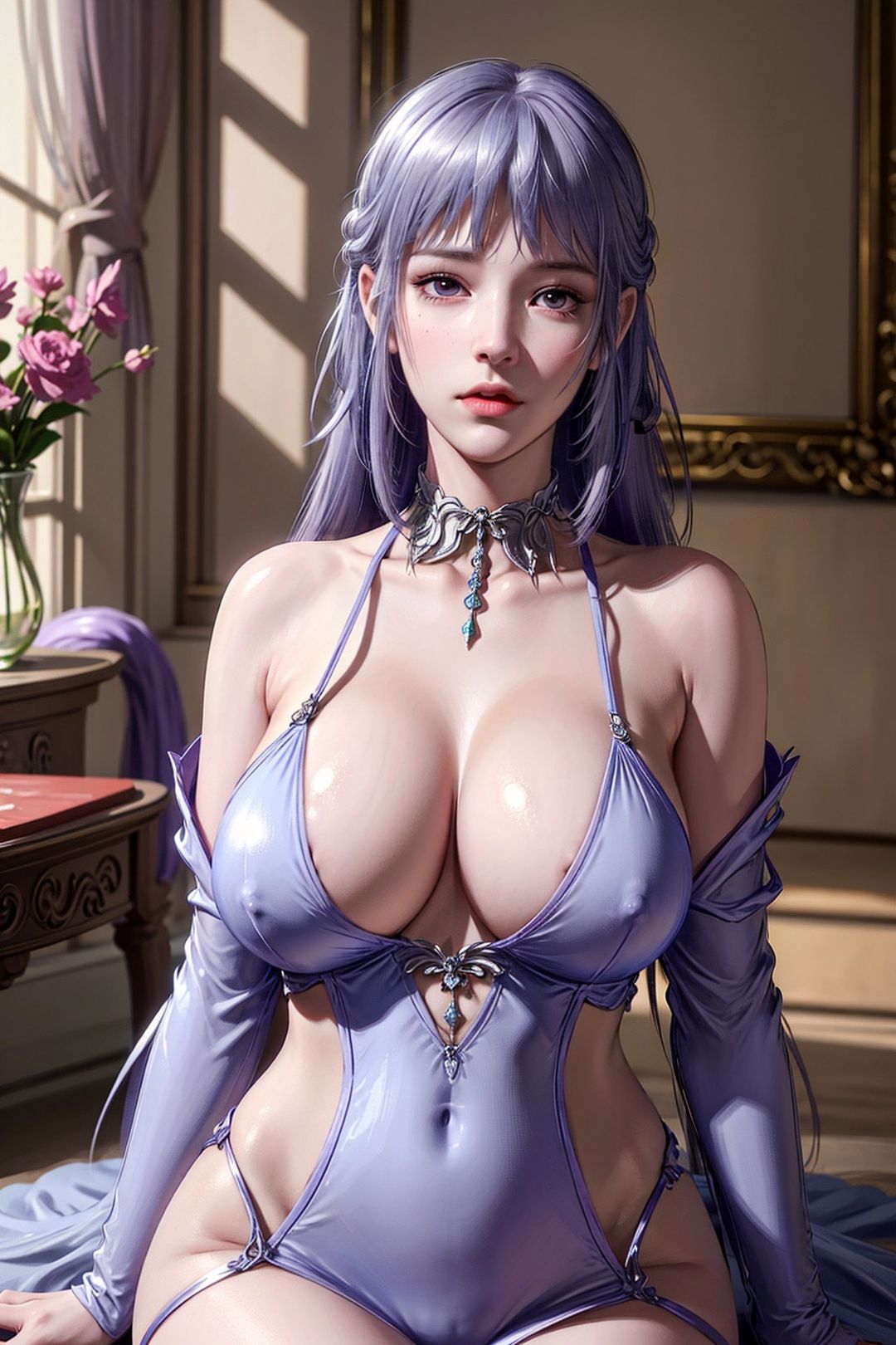 [AI绘画]国漫斗罗大陆女主-小舞.千仞雪.白沈香.胡列娜.波赛西.朱竹清.宁荣荣.阿银第10话