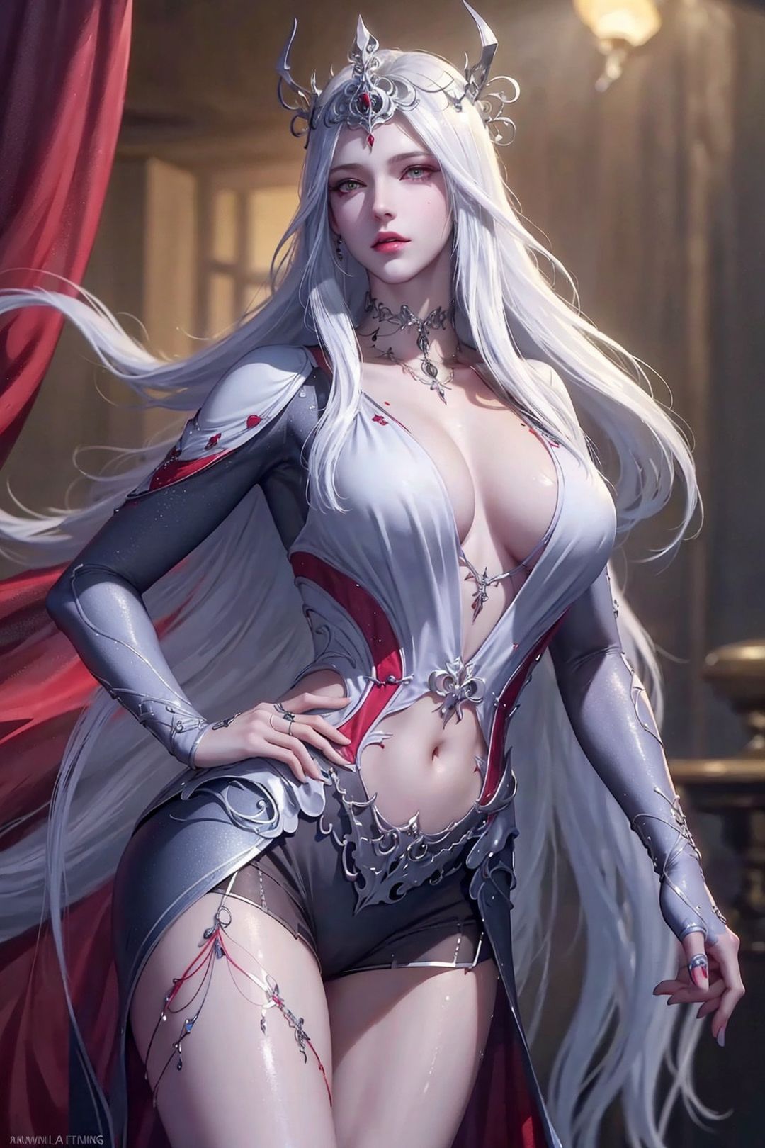 [AI绘画]国漫斗罗大陆女主-小舞.千仞雪.白沈香.胡列娜.波赛西.朱竹清.宁荣荣.阿银第13话