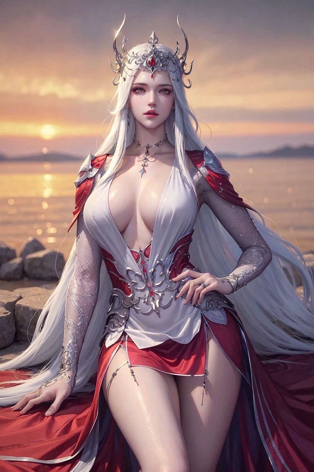 [AI绘画]国漫斗罗大陆女主-小舞.千仞雪.白沈香.胡列娜.波赛西.朱竹清.宁荣荣.阿银第13话