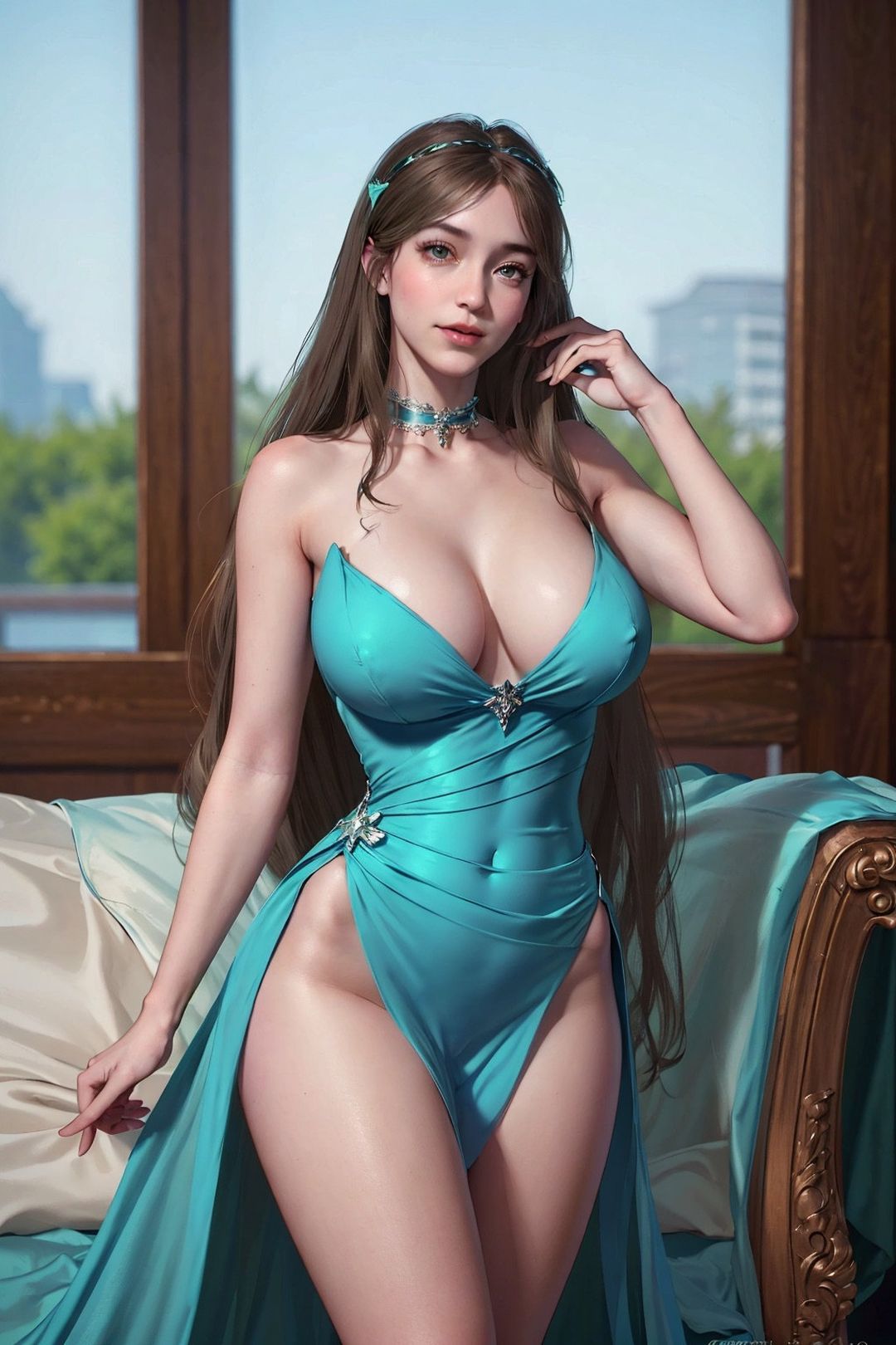 [AI绘画]国漫斗罗大陆女主-小舞.千仞雪.白沈香.胡列娜.波赛西.朱竹清.宁荣荣.阿银第19话