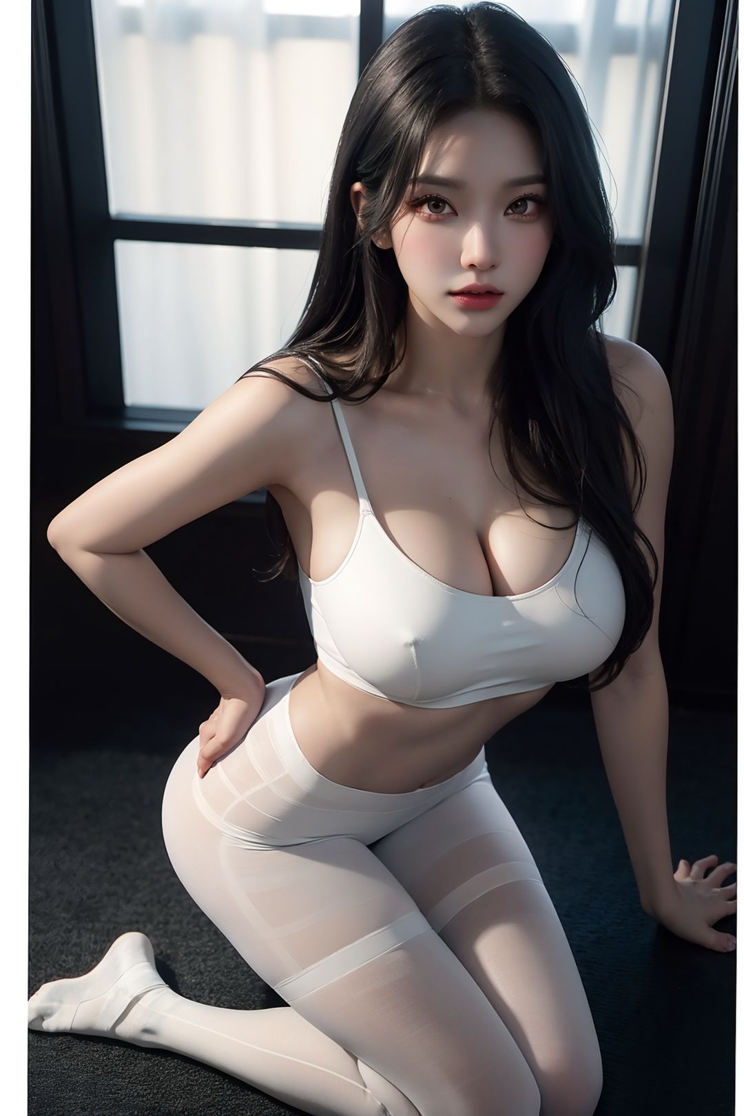 [AI绘画]OL.奴隶.赛车女郎.丝袜第02话