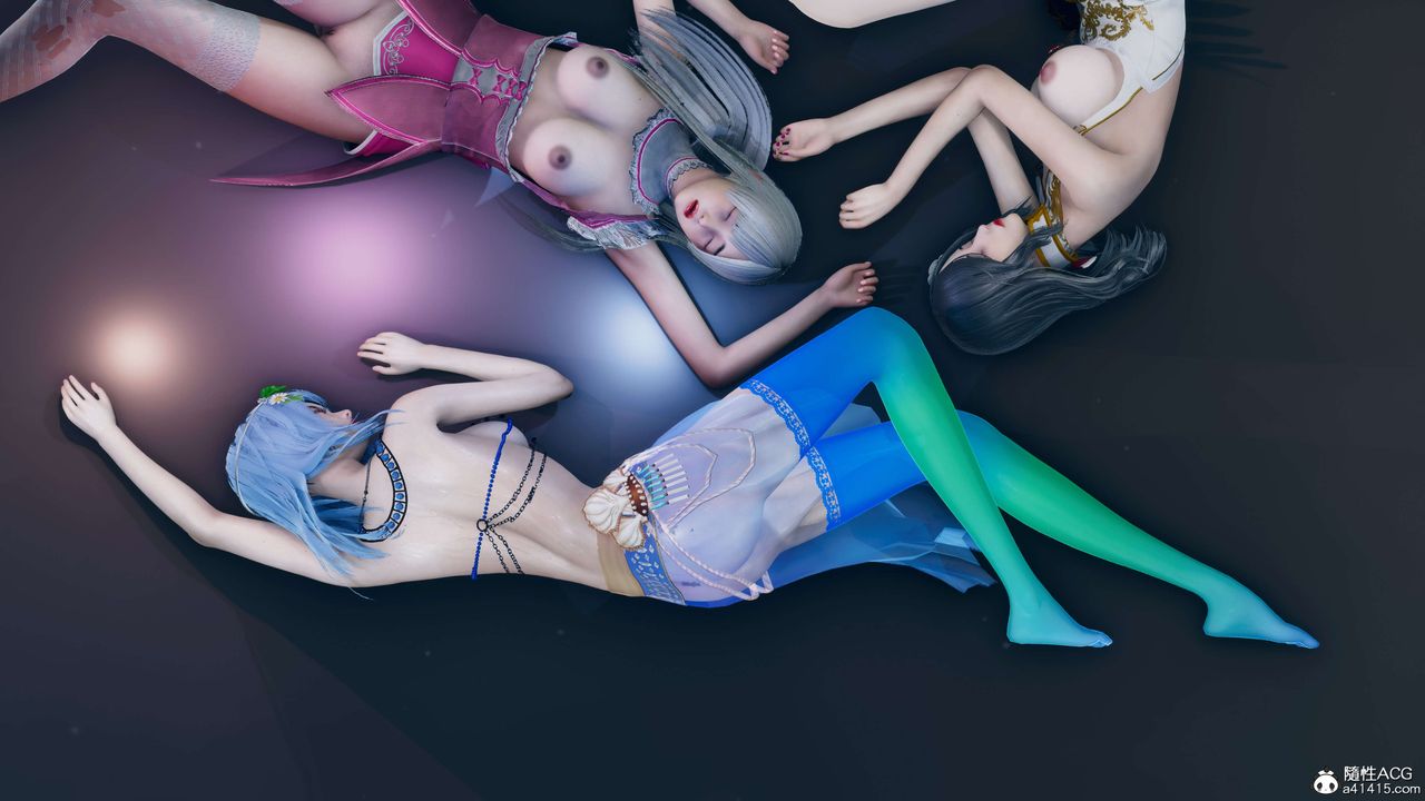 [3D]魔法少女之殇横图