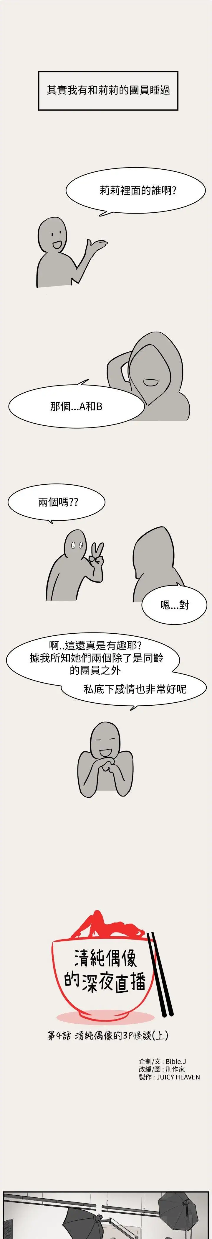 清纯偶像的深夜直播第4话