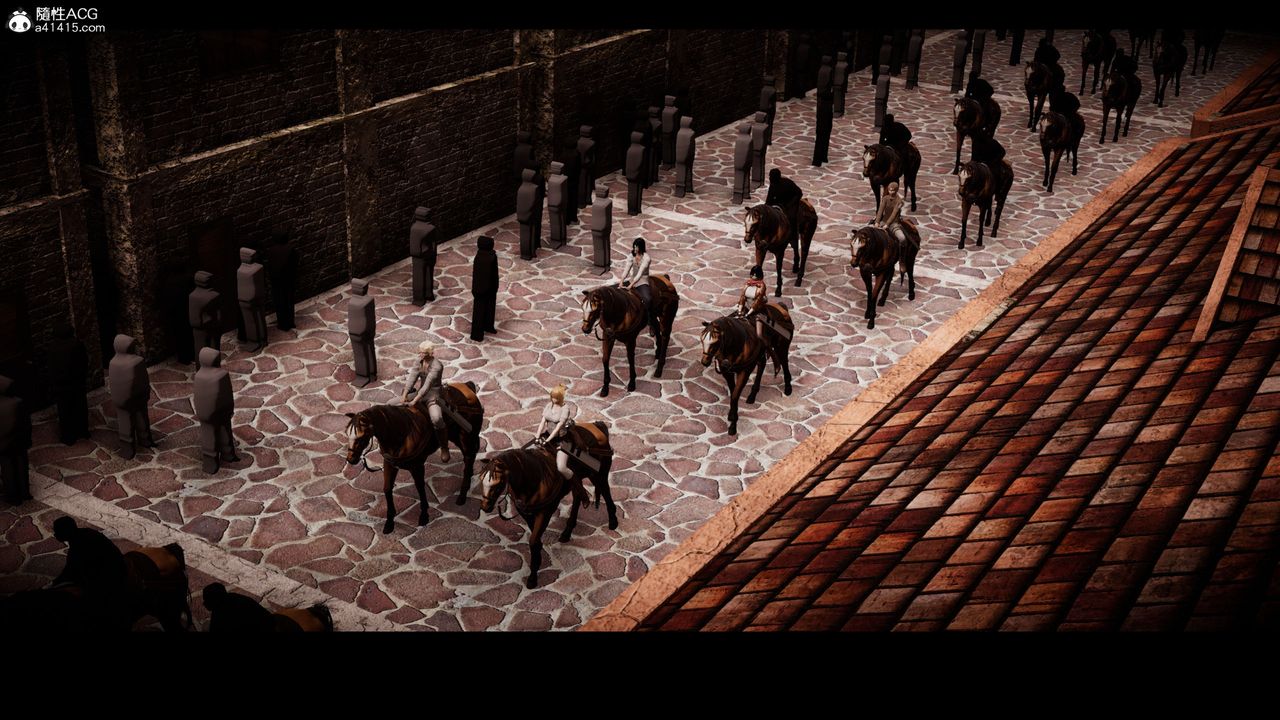 [3D]进击的巨人之败北的少女第01话