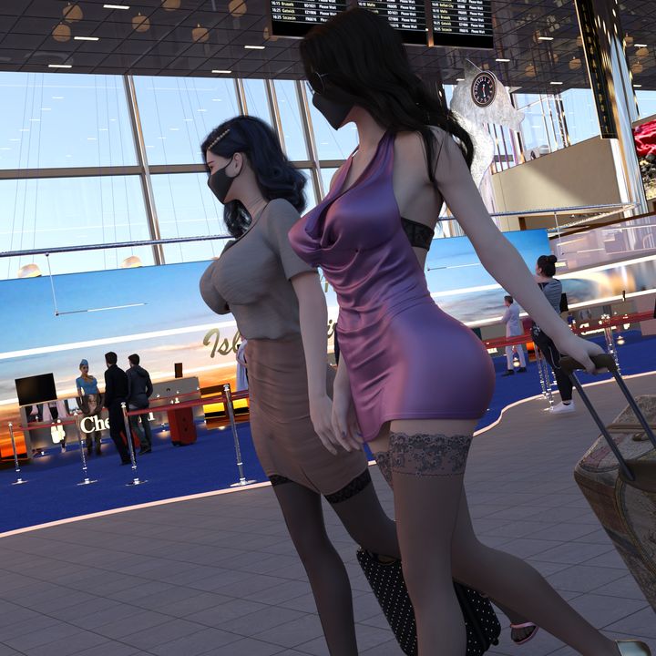 [3D]女特务被捕01-03+外传+设定集02-女教师落网