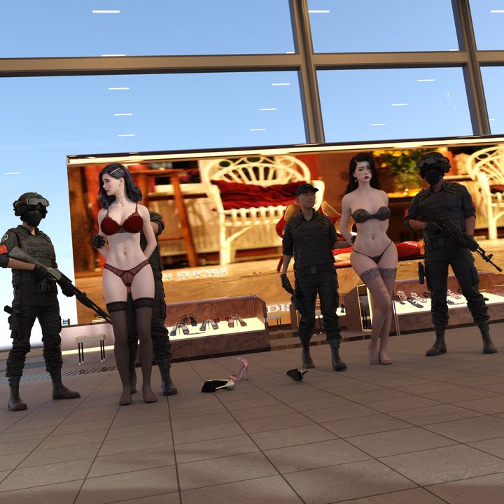 [3D]女特务被捕01-03+外传+设定集02-女教师落网