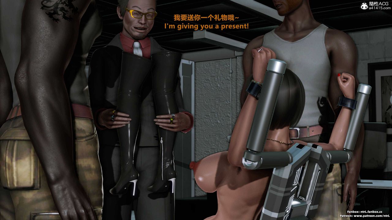 [3D]美脚格斗娘人妻水纪第09话