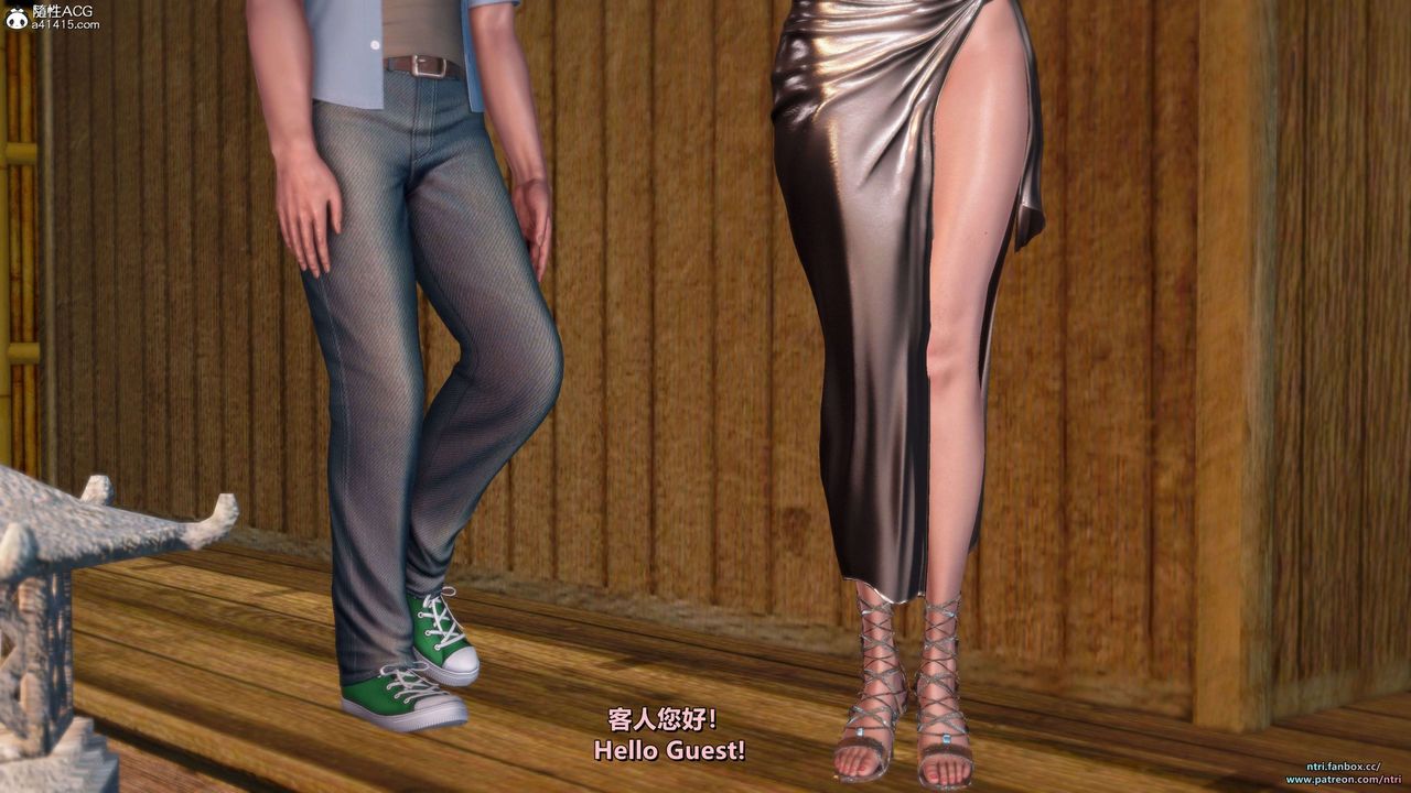 [3D]美脚格斗娘人妻水纪第22话-最终话