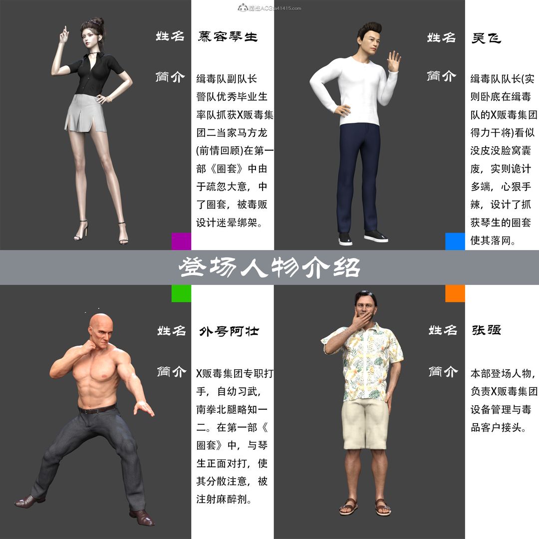 [3D]女警猎捕计划第02话-拷问