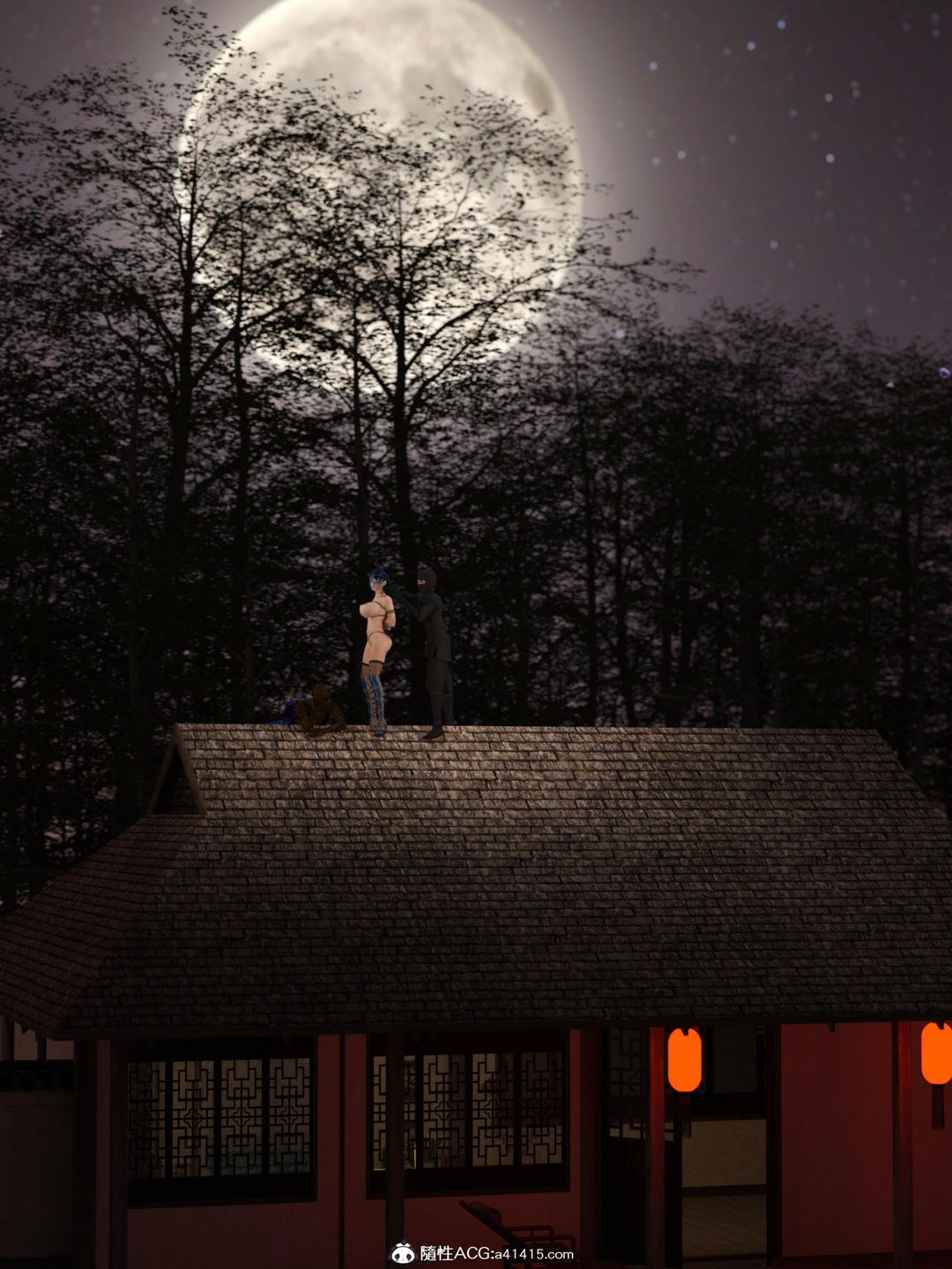 [3D]迷欲绑缚第02话