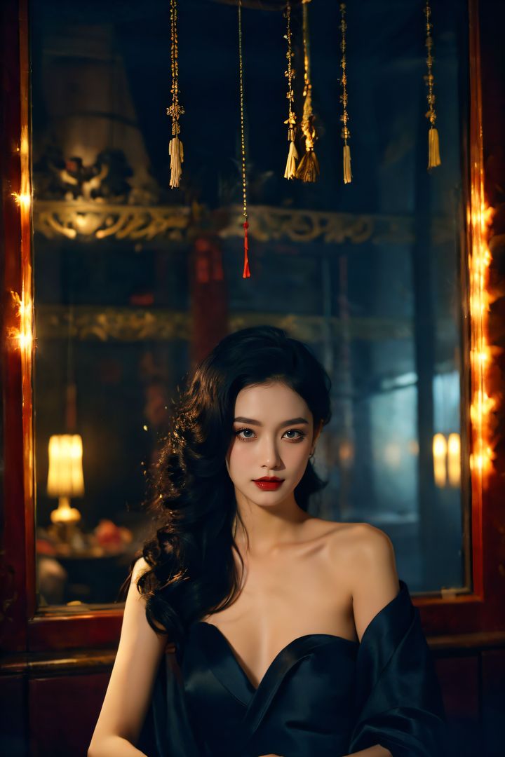 [AI绘画]极品身材_巨乳.黑丝第10话