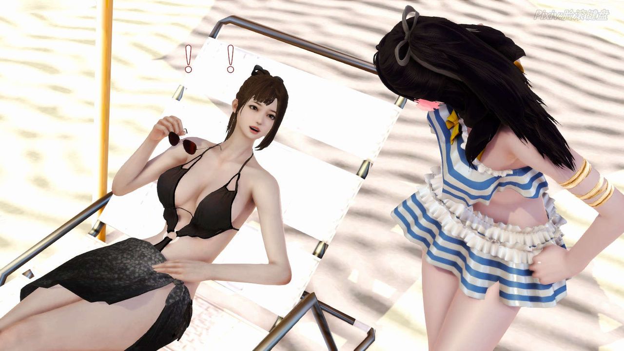 [3D]弱肉强食S1-S2番外篇X6S2-07-沙滩调教[上]