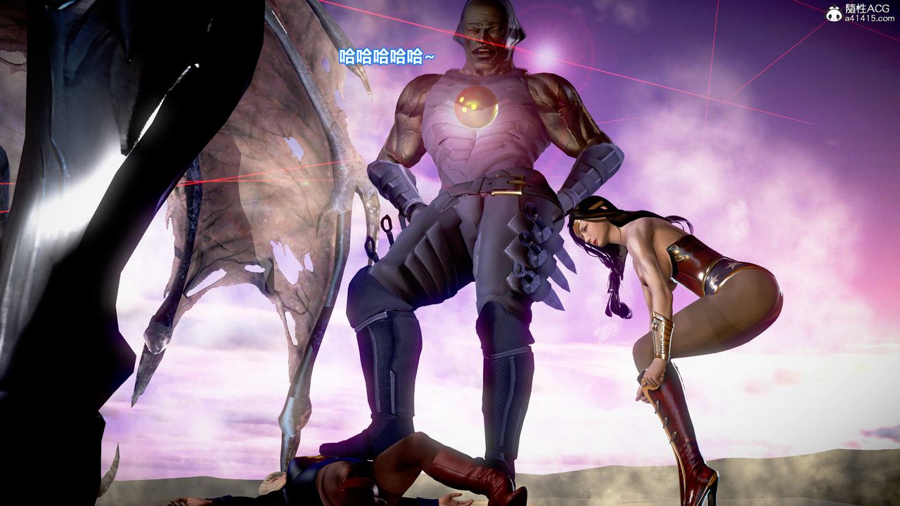 [3D]正义联盟成立-达克赛德入侵第09话