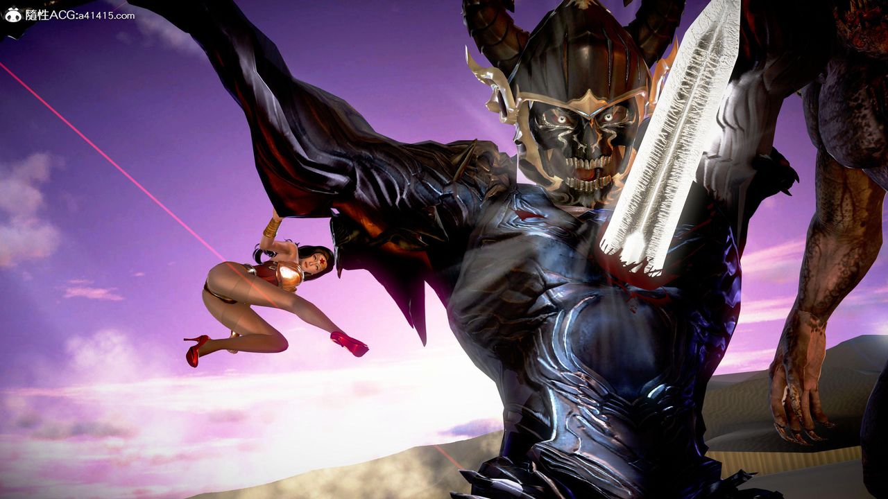 [3D]正义联盟成立-达克赛德入侵第11话