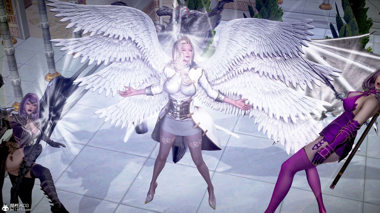 [3D]肉丝女骑士陷落第02话