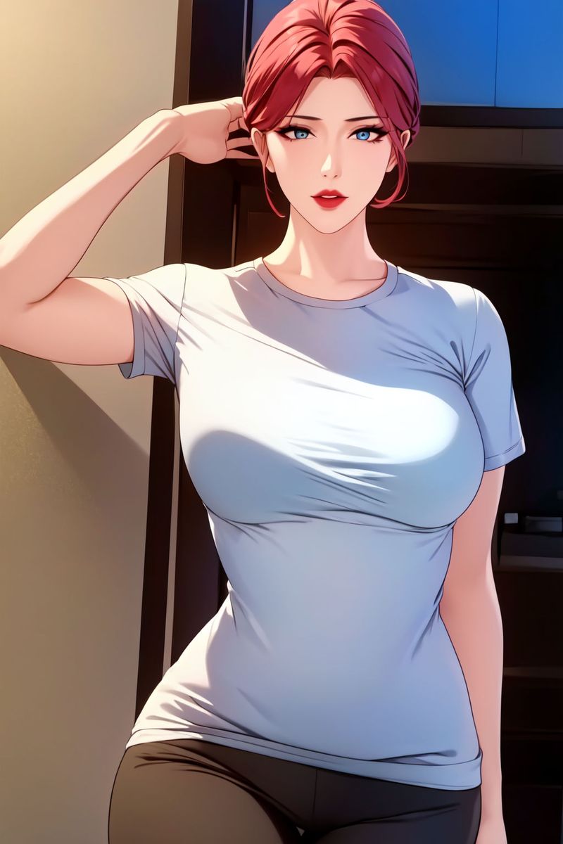 [AI绘画]美人母亲整合肉嫁高柳傢第01话