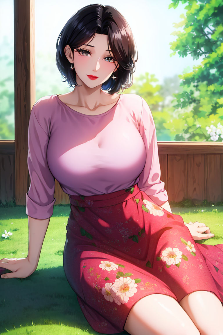 [AI绘画]美人母亲整合肉嫁高柳傢第01话