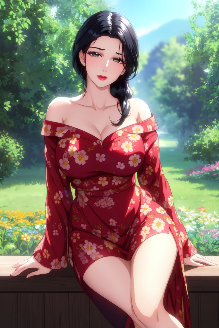 [AI绘画]美人母亲整合肉嫁高柳傢第01话