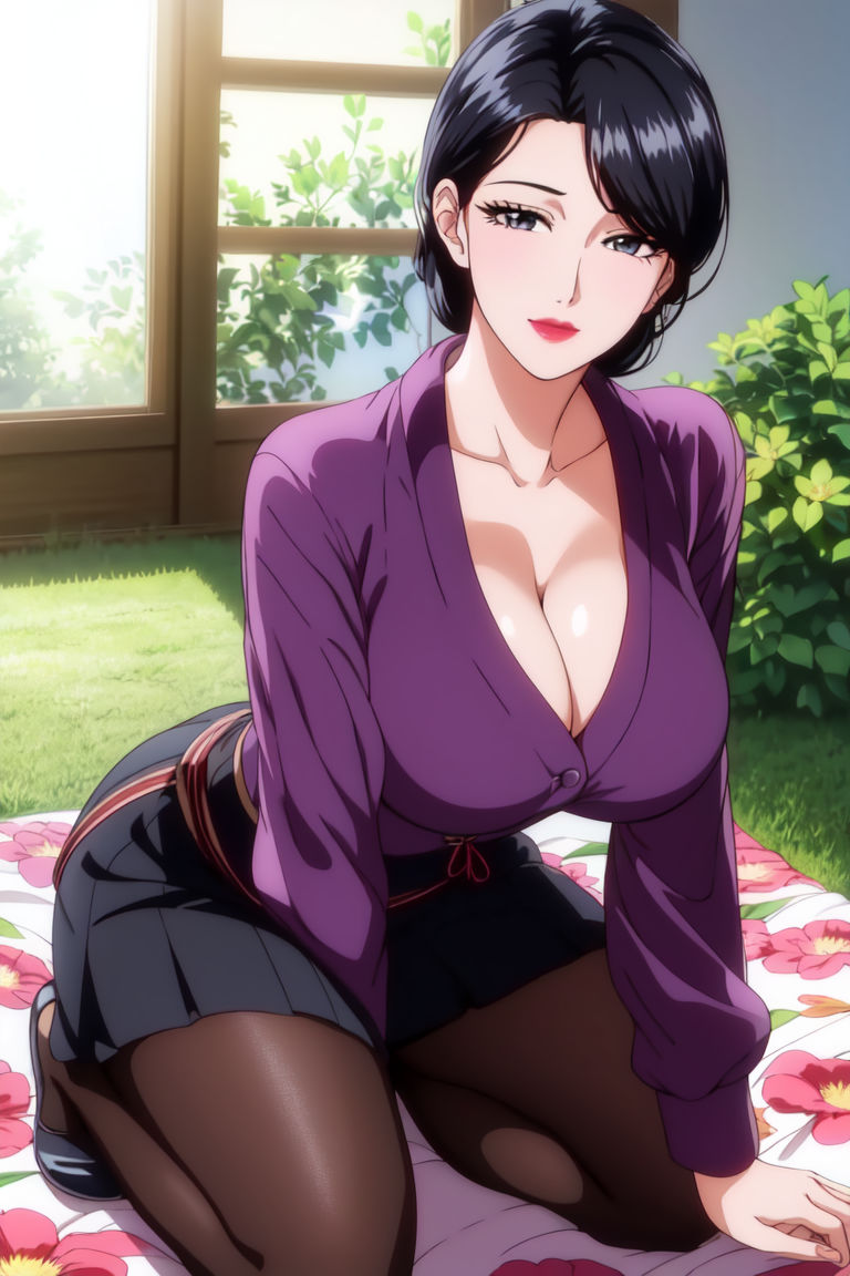 [AI绘画]美人母亲整合肉嫁高柳傢第01话