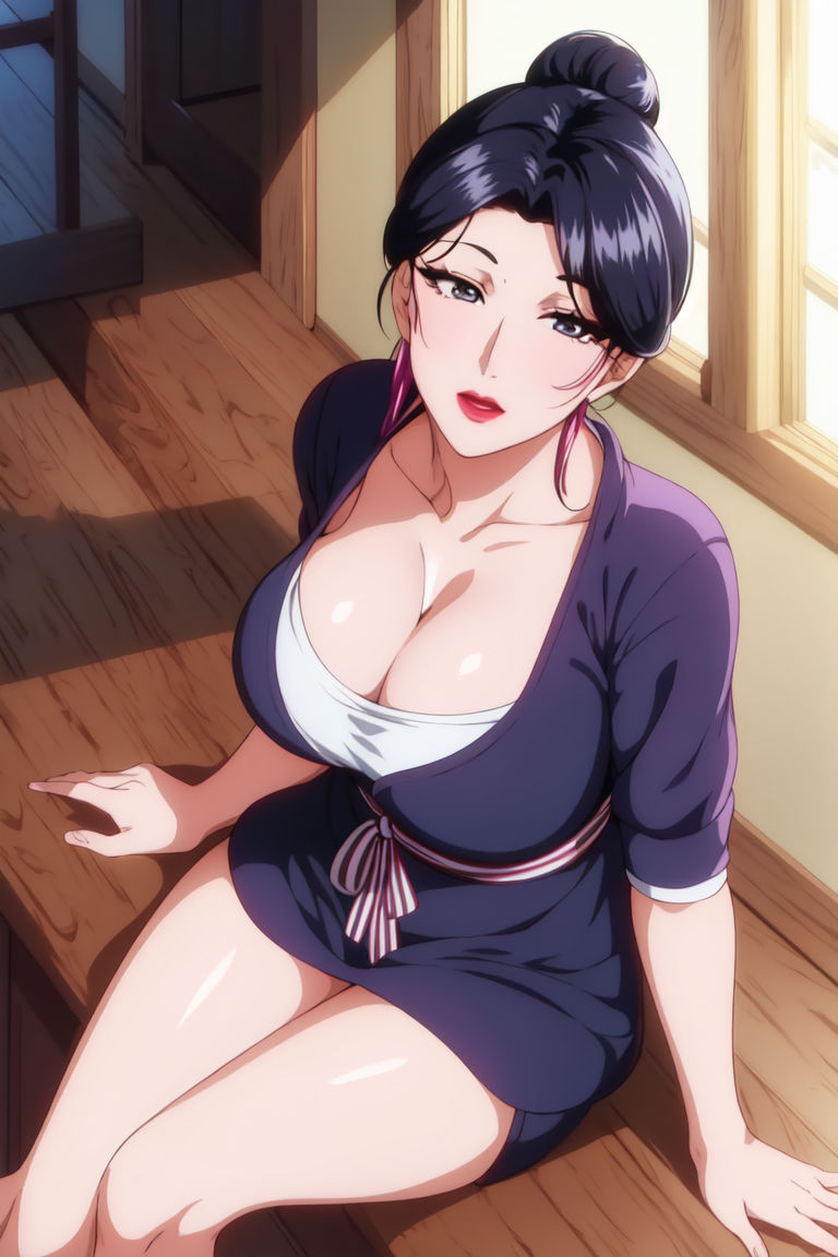 [AI绘画]美人母亲整合肉嫁高柳傢第01话