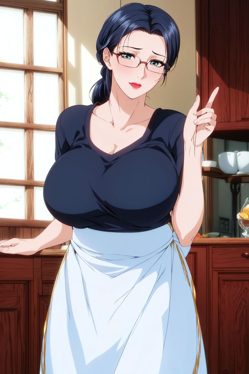 [AI绘画]美人母亲整合肉嫁高柳傢第01话