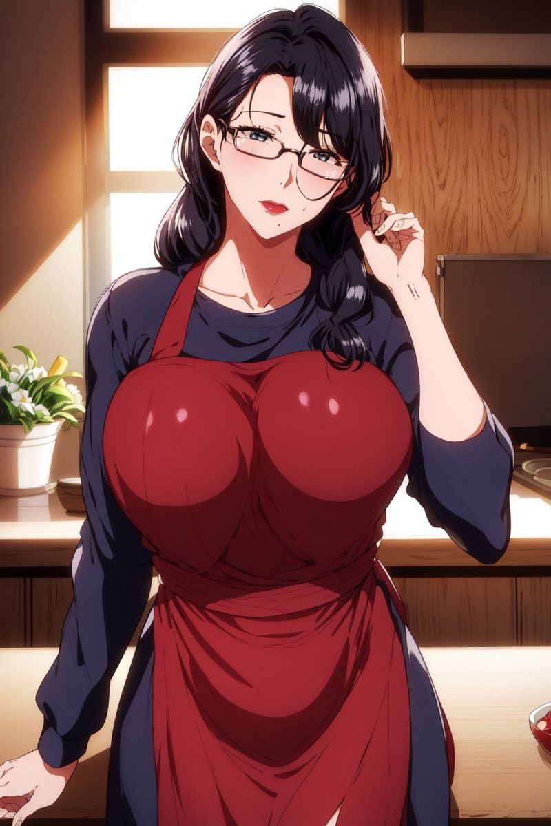 [AI绘画]美人母亲整合肉嫁高柳傢第01话