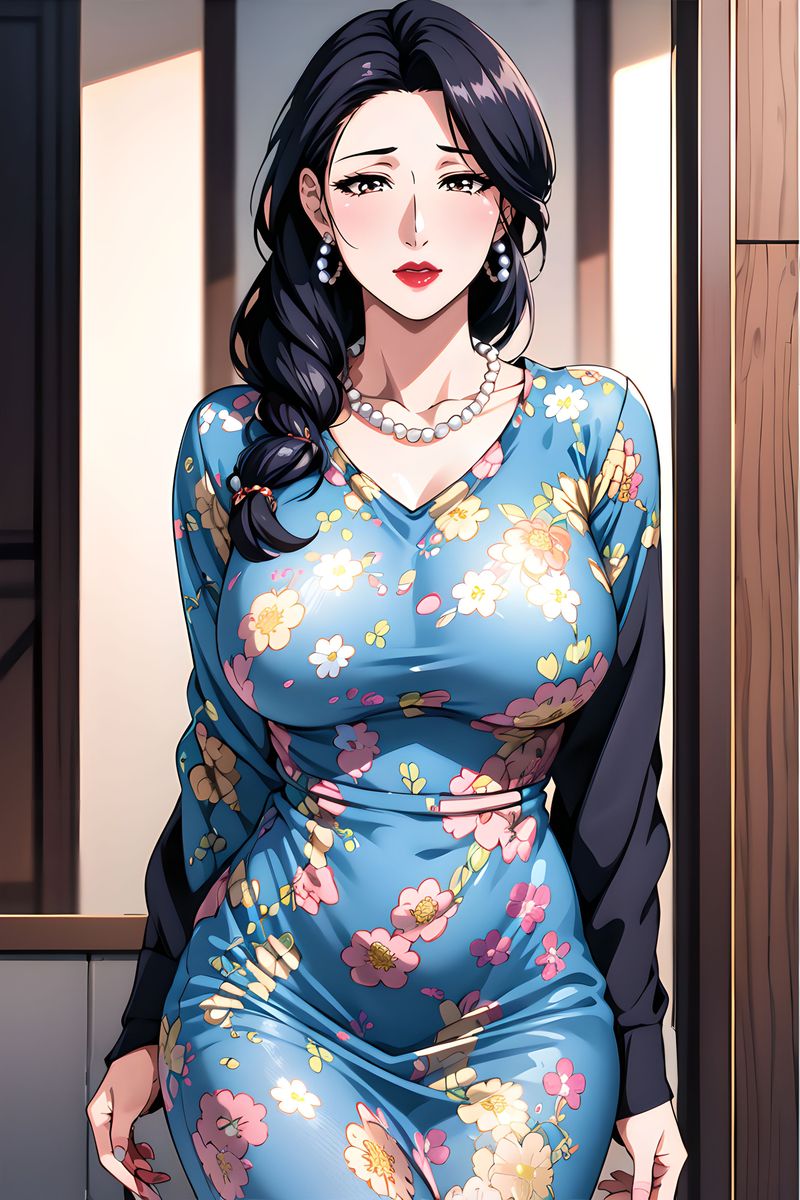 [AI绘画]美人母亲整合肉嫁高柳傢第03话