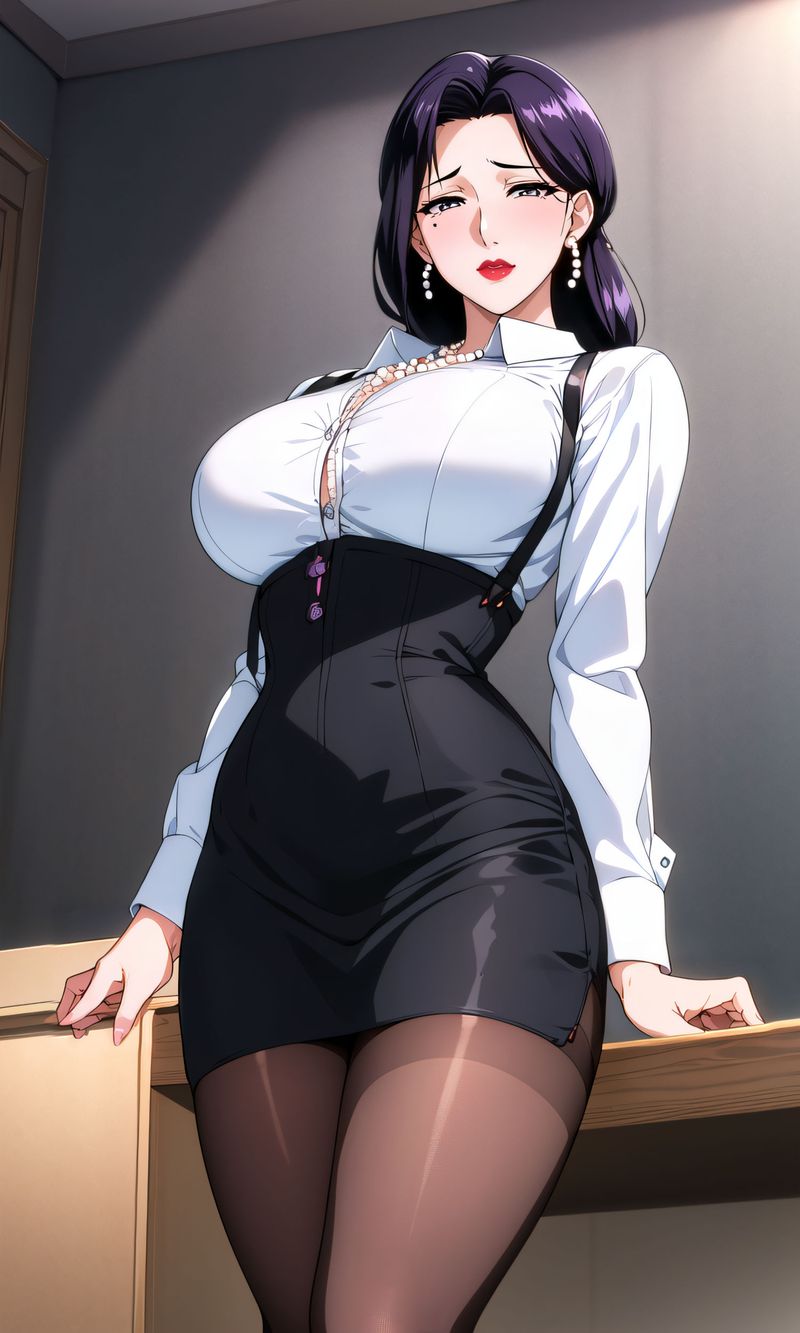 [AI绘画]美人母亲整合肉嫁高柳傢第04话