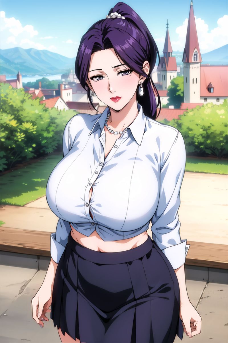 [AI绘画]美人母亲整合肉嫁高柳傢第05话