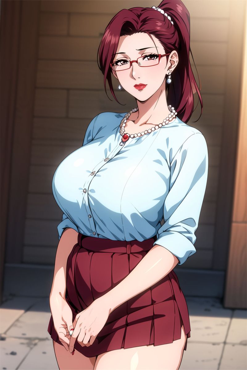 [AI绘画]美人母亲整合肉嫁高柳傢第05话