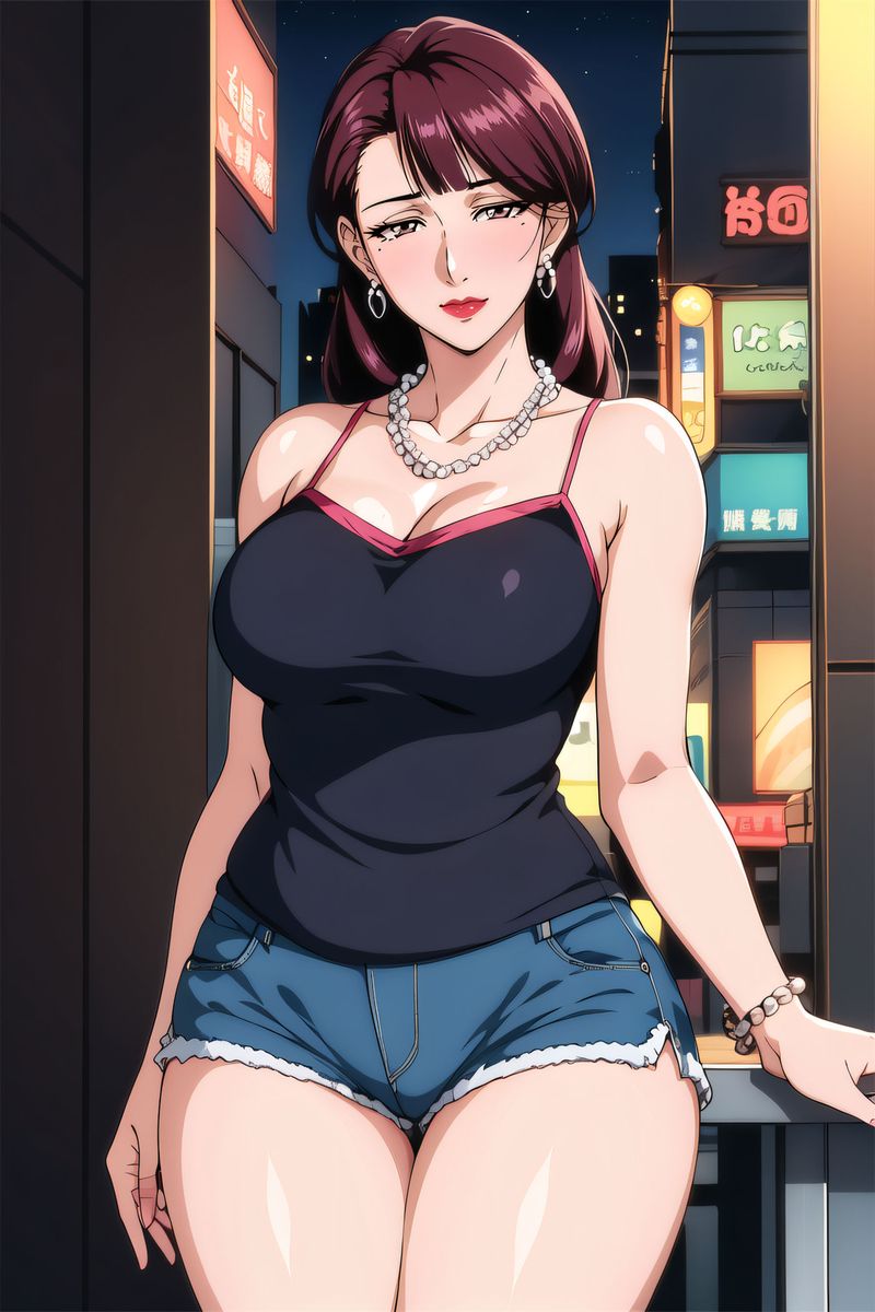 [AI绘画]美人母亲整合肉嫁高柳傢第05话