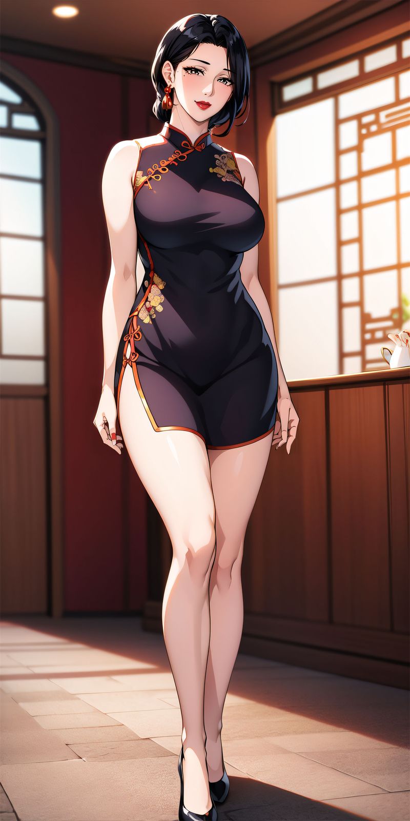 [AI绘画]美人母亲整合肉嫁高柳傢第06话