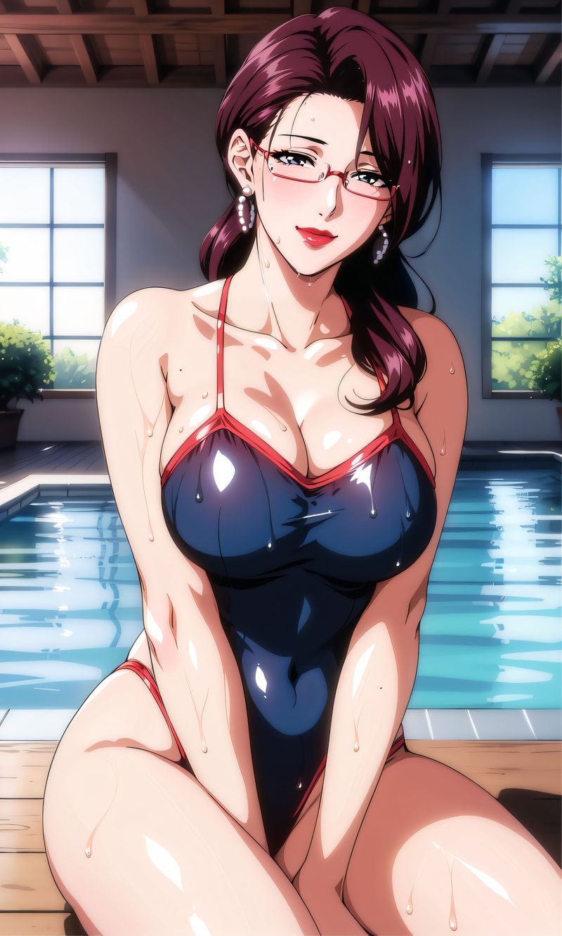 [AI绘画]美人母亲整合肉嫁高柳傢第07话