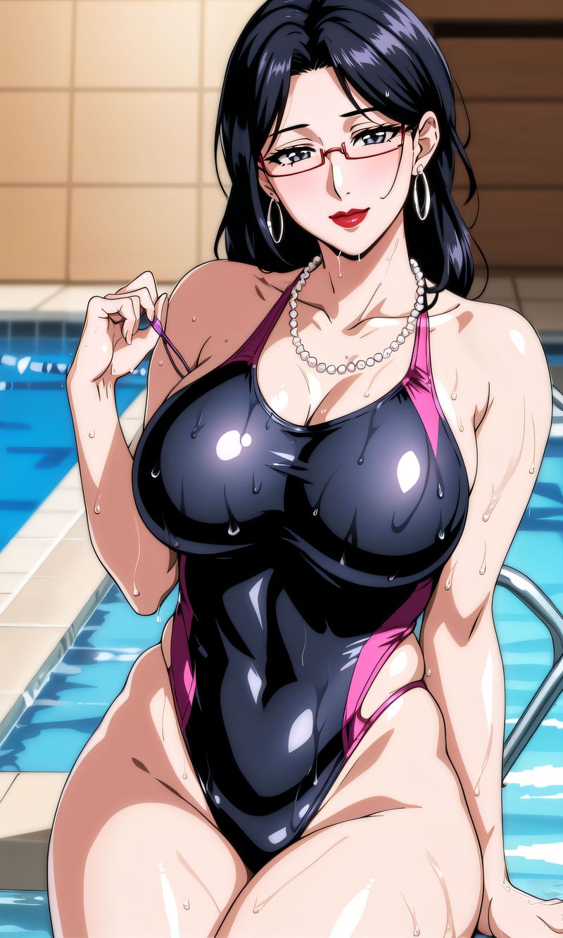 [AI绘画]美人母亲整合肉嫁高柳傢第07话