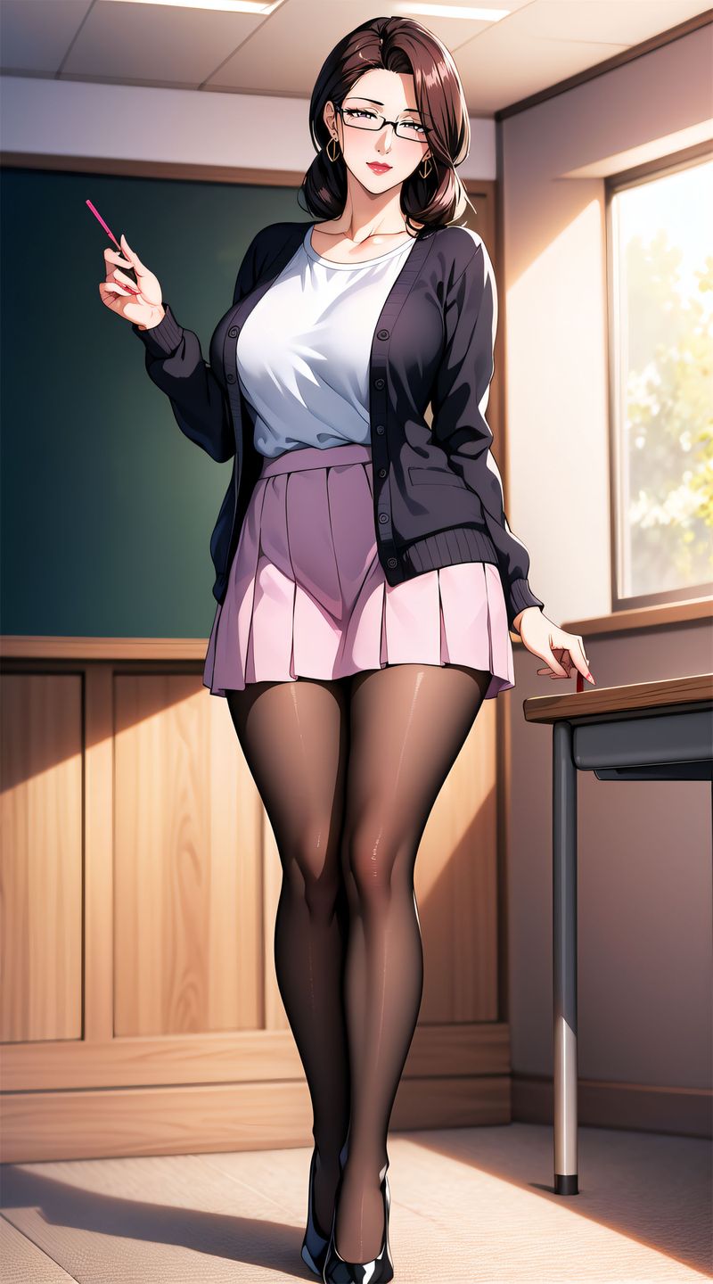 [AI绘画]美人母亲整合肉嫁高柳傢第08话