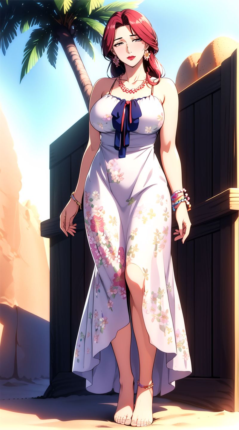 [AI绘画]美人母亲整合肉嫁高柳傢第09话