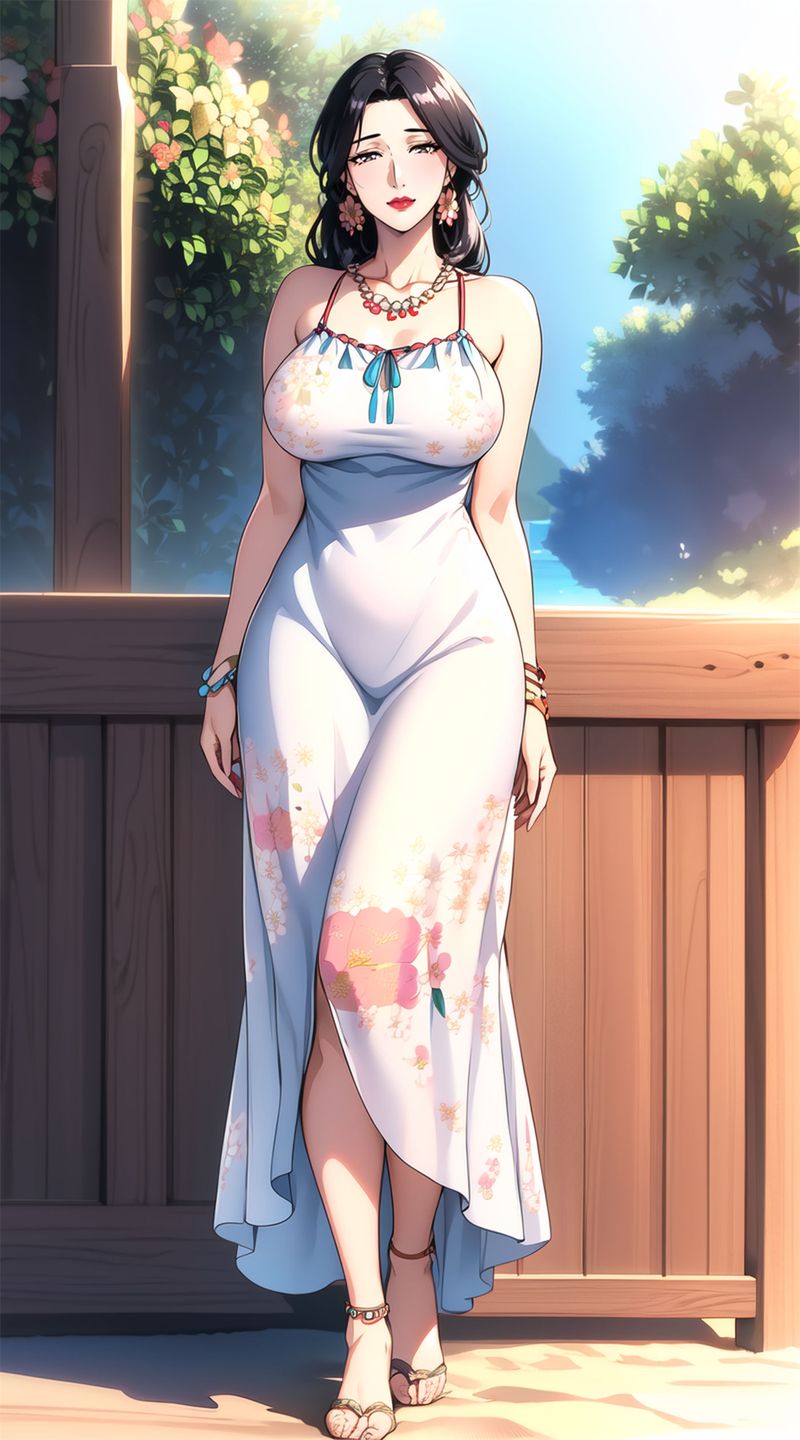 [AI绘画]美人母亲整合肉嫁高柳傢第09话