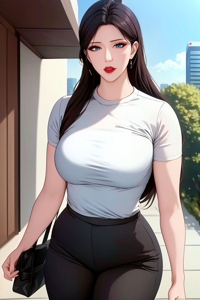 [AI绘画]美人母亲整合肉嫁高柳傢第09话